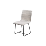 Cadeiras para mesa de jantar base em metal - Cristal
