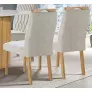 Cadeiras para Mesa de Jantar Estofada - Genova - Art Salas