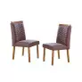 Cadeiras para Mesa de Jantar Estofada - Hamburgo - Art Salas