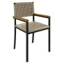 Conjunto para Área Gourmet com Vidro 6 Cadeiras 2,0x0,90m - Itália - Paonanda Decor