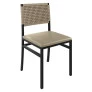 Conjunto para Área Gourmet com Vidro 6 Cadeiras 2,0x0,90m - Itália - Paonanda Decor
