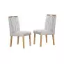 Cadeiras para Mesa de Jantar Estofada - Salermo - Art Salas