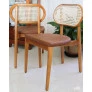 Cadeiras para mesa de jantar moderna encosto de telinha - Lírio