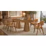 Sala de Jantar maciça 6 cadeiras 2,0m - Valência -Imperial