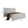 cama casal 187 star moveis