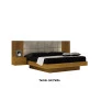 Cama Casal com Painel Estofado - Braga - Leifer Móveis