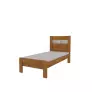 Cama solteiro 100% MDF - Safira - Tcil móveis