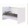 Berço que vira Cama com Colchão Algodão - MobiBaby
