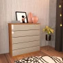 Cômoda para quarto solteiro 5 gavetas - Premium - Tcil Móveis
