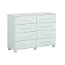 Cômoda para Quarto 8 Gavetas - San Marino - Móveis Leifer