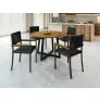 Conjunto para Área Gourmet 4 Cadeiras 1,20m - Coliseu - Paonanda Decor