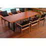 conjunto mesa 6 cadeiras area externa art luxo