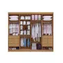 Guarda Roupa Casal 8 Portas 8 Gavetas - Daymont - Móveis D'Doro