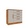Cômoda para Quarto com Sapateira 4 Gavetas - Chicago - Tcil Móveis