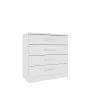 Cômoda para Quarto 4 Gavetas - Suécia - Tcil Móveis