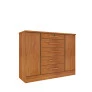 Cômoda para Quarto 2 Portas 5 Gavetas - Fortuna - Tcil Móveis