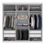 Guarda Roupa Casal 6 Portas 4 Gavetas - Suécia - Tcil Móveis