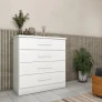 Cômoda para Quarto 4 Gavetas - Suécia - Tcil Móveis