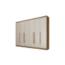 Guarda Roupa Casal 6 Portas 8 Gavetas - Coimbra - Móveis Novo Horizonte