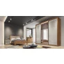 Guarda Roupa Casal 3 Portas de Correr Diamond Novo Horizonte