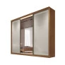 Guarda Roupa Casal com espelho Diamond Novo Horizonte