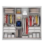 Guarda Roupa Casal com espelho Diamond Novo Horizonte