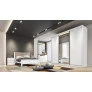 Guarda Roupa Casal com espelho Diamond Novo Horizonte