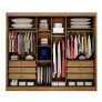 guarda roupa casal 3 portas diamond novo horizonte