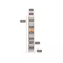Modulado Casal Completo 6 Portas 6 Gavetas - Rizon - Móveis Novo Horizonte