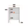 Modulado Casal Completo 6 Portas 6 Gavetas - Rizon - Móveis Novo Horizonte