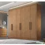 Guarda Roupa Casal 100% MDF 6 Portas 6 Gavetas - Rizon - Móveis Novo Horizonte