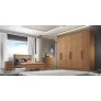 Guarda Roupa Casal 100% MDF 6 Portas 6 Gavetas - Rizon - Móveis Novo Horizonte