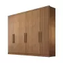 Guarda Roupa Casal 100% MDF 6 Portas 6 Gavetas - Rizon - Móveis Novo Horizonte