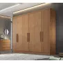 Guarda Roupa Casal 100% MDF 6 Portas 6 Gavetas - Rizon - Móveis Novo Horizonte