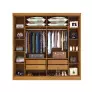 Guarda roupa casal grande 6 portas 2,39m - Veneza - Tcil Móveis