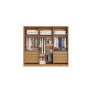 Guarda-roupa casal 6 portas 9 gavetas 2,70m Ibiza Bianchi Móveis