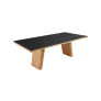 Mesa de Jantar Laminada com Vidro - Madri - Requinte Salas