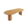 Mesa de Jantar Tampo Orgânica Laminada - Alexandria - Requinte Salas
