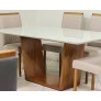 mesa de jantar madeira maciça atenas art salas