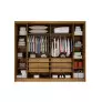 Guarda Roupa Casal 6 Portas 6 Gavetas - Coimbra - Móveis Novo Horizonte