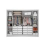 Guarda Roupa Casal 6 Portas 8 Gavetas - Orfeus - Móveis Novo Horizonte