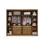 Guarda Roupa Casal 6 Portas 8 Gavetas - Coimbra - Móveis Novo Horizonte