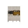 Kit Cozinha 7 Portas 1 Gaveta - Pratic - CHF Móveis