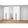 Guarda Roupa 6 Portas 6 Gav com espelho Living -Grand Line