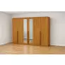 Guarda Roupa 6 Portas 6 Gav com espelho Living -Grand Line