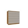 Cômoda para quarto solteiro 5 gavetas - Premium - Tcil Móveis