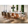 Sala de Jantar Retangular 8 Cadeiras 2,20x1,10m - Ane