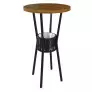 Mesa Bistrô para Área Gourmet com Cooler 0,70m - Bar - Paonanda Decor