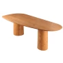 Mesa de Jantar Orgânico Laminada - Carolina - Requinte Salas