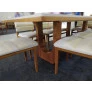Sala de Jantar com Vidro 8 Cadeiras 2,20x1,10m - Estellar - Requinte Salas